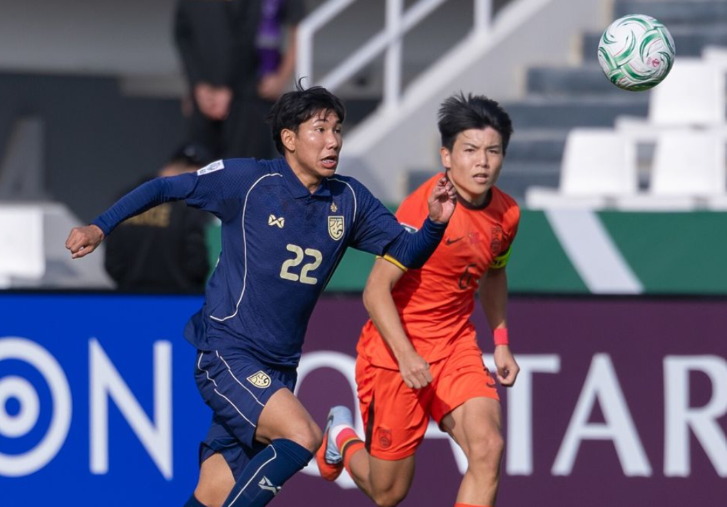 Video trận đấu U23 Thái Lan và U23 Trung Quốc: Nỗ lực bất thành

